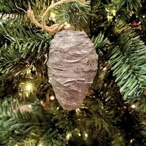 Handmade Wasp Nest Ornament Hive for the Holidays! Christmas Hannukah Halloween